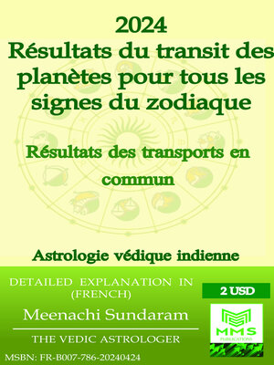 cover image of Résultats du transit des planètes 2024 pour tous les signes du zodiaque (French)